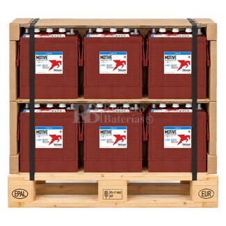 6 Bater�as TROJAN L16G-AC | 6 Voltios 433 Amperios C100 